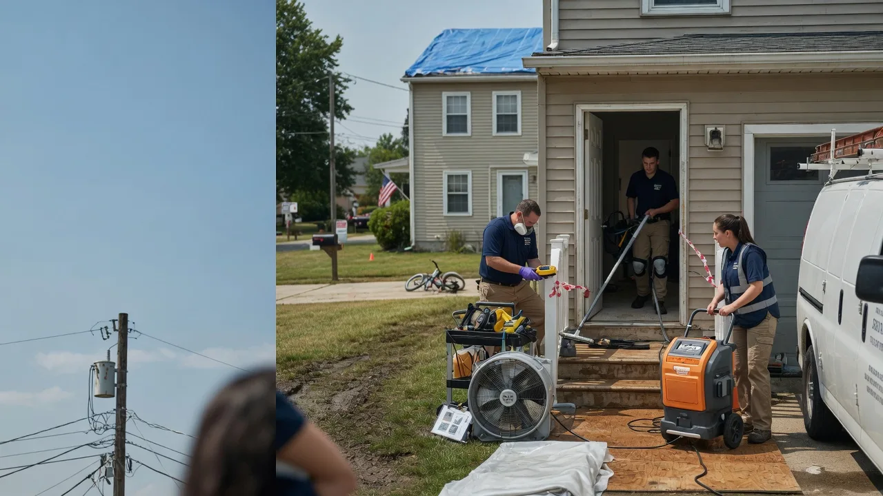 Water Damage Repair in Perrysville, IN near me